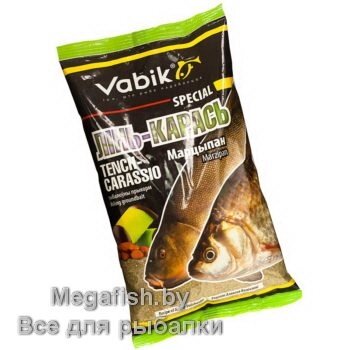 Прикормка Vabik Special "Линь карась марципан" от компании Megafish - фото 1