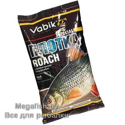 Прикормка Vabik Special "Плотва Черная" от компании Megafish - фото 1