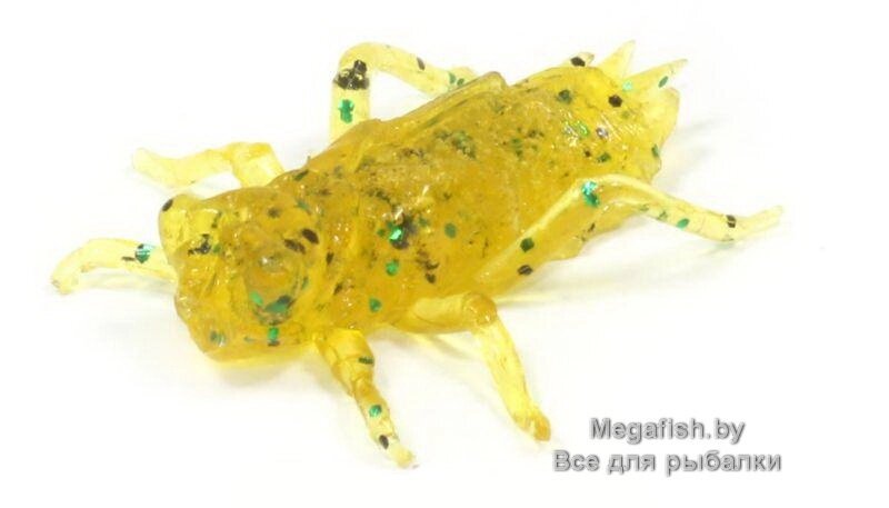 Приманка FishUp Dragonfly 1.2" (2.54 см; 10 шт.) 036 Caramel/Green&Black от компании Megafish - фото 1