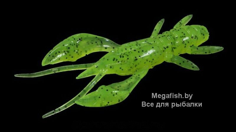 Приманка FishUp Real Craw 1.5" (0.9 гр; 3.8 см; 10 шт.) 055 Chartreuse/Black от компании Megafish - фото 1
