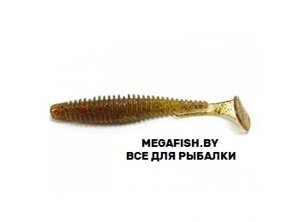Приманка FishUp U-Shad 3.5"8.9 см; 9 шт.) 045 green pumpkin/red&black