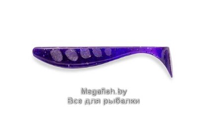 Приманка FishUp Wizzle Shad 1.4" (3.5 см; 10 шт.) 060 dark violet/peacock&silver от компании Megafish - фото 1
