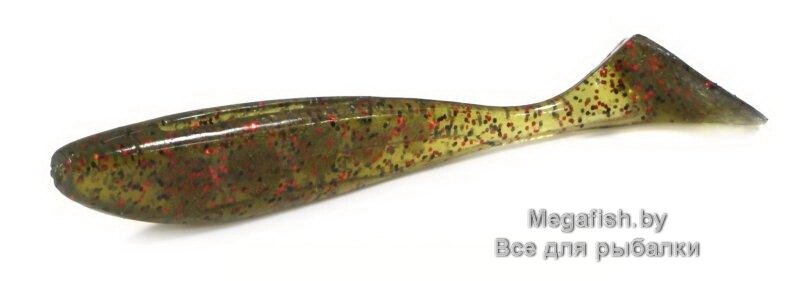 Приманка FishUp Wizzle Shad 3" (2.7 гр; 7.6 см; 8 шт.) 045 Green Pumpkin/Red & Black от компании Megafish - фото 1