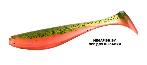 Приманка FishUp Wizzle Shad 3" (2.7 гр; 7.6 см; 8 шт.) 205 watermelon/orange от компании Megafish - фото 1