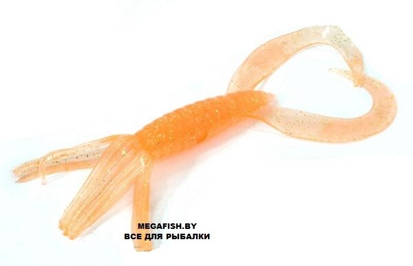 Приманка Keitech Little Spider 3" (1.69 гр; 7.6 см; 8 шт.) EA06 orange flash от компании Megafish - фото 1
