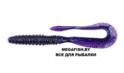 Приманка Keitech Mad Wag Slim 4.5'' (11.4 см; 2.9 гр; 9 шт.) 307S June Bug от компании Megafish - фото 1