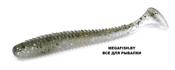 Приманка Keitech Swing Impact 4.5" (8.9 гр; 11.4 см; 6 шт.) 416 silver flash minnow от компании Megafish - фото 1