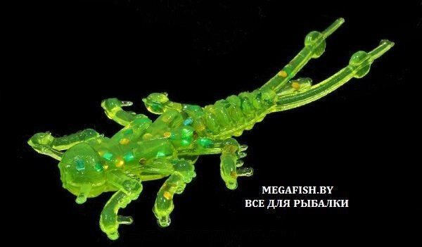 Приманка Kosadaka BugSy 35 (3.5 см; 0.44 гр; 20 шт.) GR от компании Megafish - фото 1