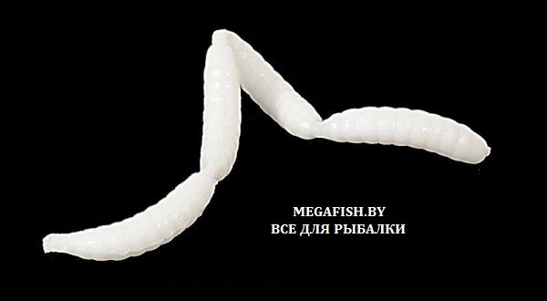 Приманка Kosadaka Опарыш плавающий белый креветка 9гр от компании Megafish - фото 1