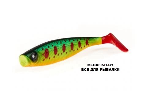 Приманка Lucky John Red Tail Shad 3.5" (8.9 см; 5 шт.) PG01 от компании Megafish - фото 1