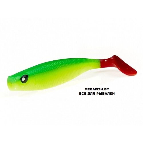 Приманка Lucky John Red Tail Shad 3.5" (8.9 см; 5 шт.) PG33 от компании Megafish - фото 1