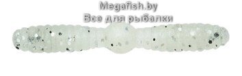 Приманка Megabass Cats kill worm 1.5" (0.66 гр; 6.4 см; 10 шт.) Aurora Pearl Core Shad от компании Megafish - фото 1