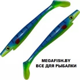 Приманка Strike Pro Pig Shad (23 см; 90 гр) Yellow Blue от компании Megafish - фото 1