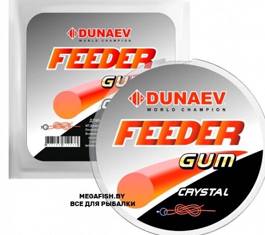Резина Dunaev Feeder Gum (1.0 мм; crystal) от компании Megafish - фото 1