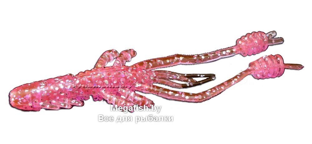 Силикон Reins Ring Shrimp 3" 317 Pink Silver от компании Megafish - фото 1