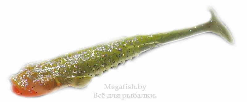 Силиконовая приманка Crazy Fish Nano Minnow 3.5" (4,65гр, 9см, в упаковке 5шт) C11R от компании Megafish - фото 1