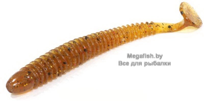 Силиконовая приманка Crazy Fish Vibro Worm 2-32 от компании Megafish - фото 1