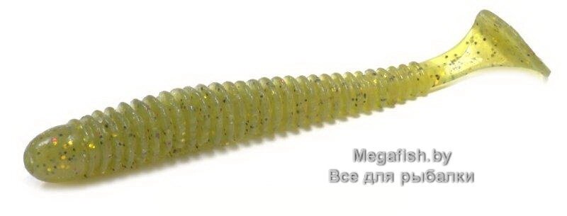 Силиконовая приманка Crazy Fish Vibro Worm 3-1 от компании Megafish - фото 1