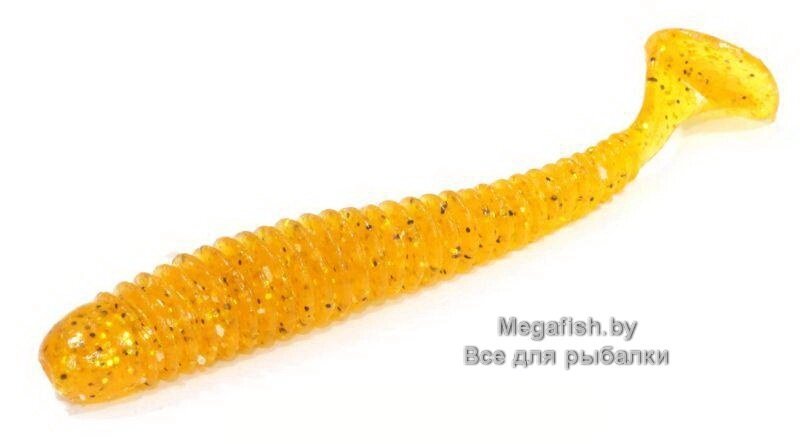 Силиконовая приманка Crazy Fish Vibro Worm 3-9 от компании Megafish - фото 1