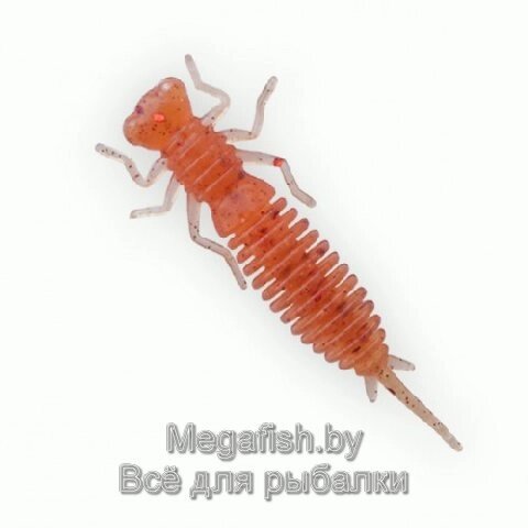 Силиконовая приманка Fanatik Larva 2.5 (6.4см, упаковка 7 шт) цвет 017 от компании Megafish - фото 1