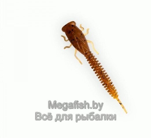 Силиконовая приманка Fanatik X-Larva 3 (7.6см,2.9гр, упаковка 6 шт) цвет 002 от компании Megafish - фото 1