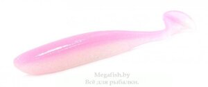 Силиконовая приманка Keitech Easy Shiner 3"7.6см, 2.3гр, упаковка 10шт) Pink Silver Glow EA10