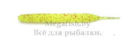 Силиконовая приманка Keitech Sexy Impact 2.8 (7.1см,1.55гр, упаковка 12 шт) цвет PAL01 Chartreuse Red Flake от компании Megafish - фото 1