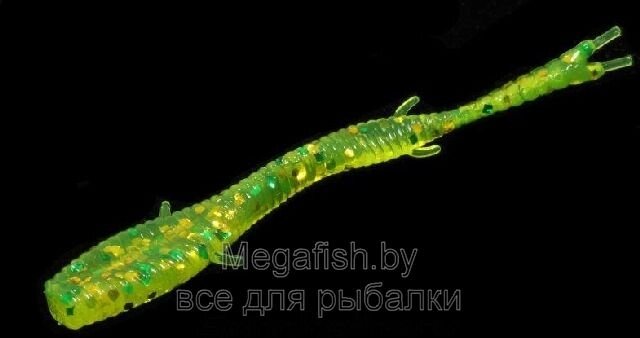 Силиконовая приманка Kosadaka T-Liner Worm цвет GR (55 mm 0,7 g упаковка 15 шт) от компании Megafish - фото 1