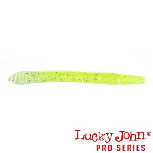 Силиконовая приманка Lucky John Pro Series Wacky Worm Fat 14.50 (14.5см,8гр, упаковка 6 шт) цвет 071 от компании Megafish - фото 1