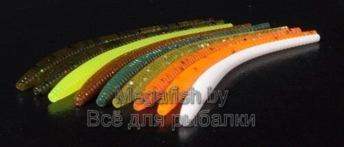 Силиконовая приманка Lucky John Pro Series Wiggler  Worm 05.84 (5.84см,0.5гр, упаковка 9 шт) цвет MIX1 от компании Megafish - фото 1