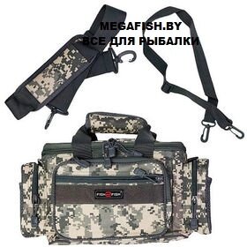 Сумка поясная Fish2Fish Riverbag 40х25х20см серая цифра от компании Megafish - фото 1