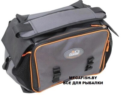 Сумка Следопыт Lure Bag L с 5 коробками (серая) от компании Megafish - фото 1