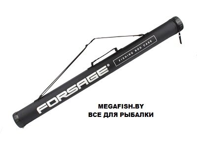 Тубус для удилищ Forsage 142см черный от компании Megafish - фото 1