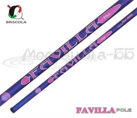 Удилище Briscola FAVILLA  Polo телескопическое для глухой оснастки, 5м., 5 част. от компании Megafish - фото 1