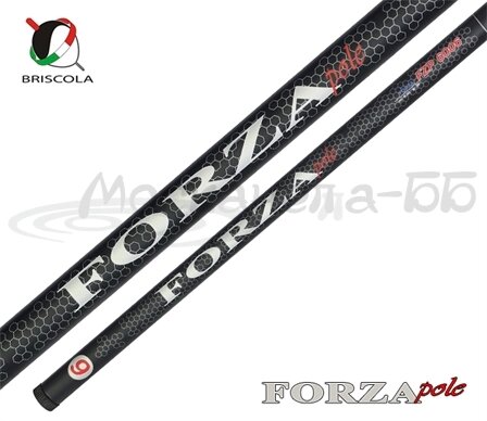 Удилище Briscola FORZA Pole телескопическое для глухой оснастки, 4м., 4част. от компании Megafish - фото 1