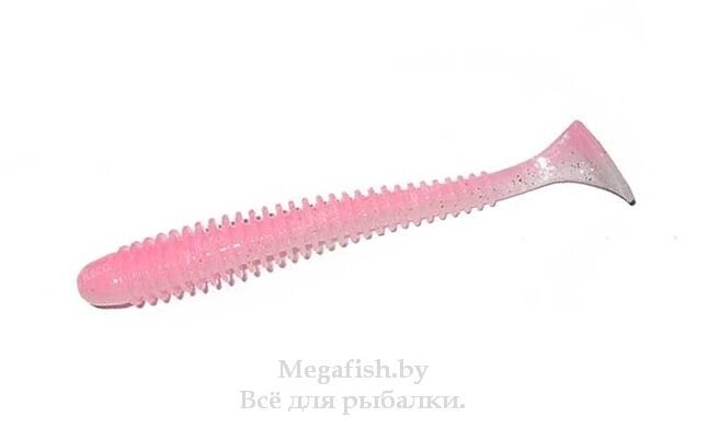 Виброхвост Keitech Swing Impact 2" (5см, 0,9гр, в упаковке 12шт) Pink Silver Glow EA10 от компании Megafish - фото 1