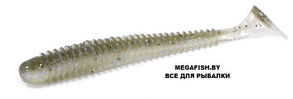 Виброхвост Keitech Swing Impact 4.0" (4.75 гр; 10.1 см; 8 шт.) 440 Electric Shad от компании Megafish - фото 1