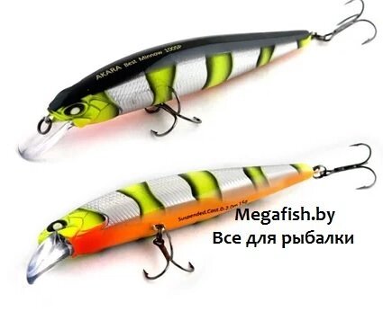 Воблер Akara Best Minnow 100SP (15 гр; 10 см; 0-2 м) A72 от компании Megafish - фото 1