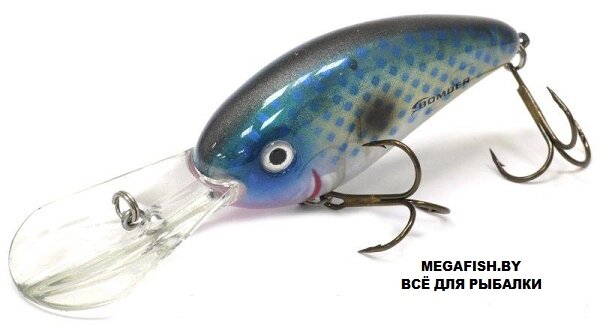 Воблер Bomber Fat Free Shad Jr. BD6F (14 гр; 6.13 см; 2.4-3.6 м) BBH от компании Megafish - фото 1