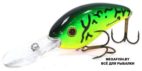 Воблер Bomber Fat Free Shad Jr. BD6F (14 гр; 6.13 см; 2.4-3.6 м) DFT от компании Megafish - фото 1