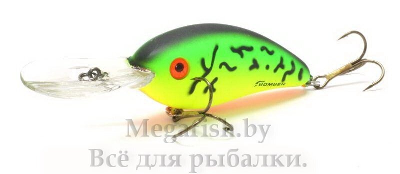 Воблер Bomber Fat Free Shad Jr. BD6F (14 гр; 6.13 см; 2.4-3.6 м) FT от компании Megafish - фото 1