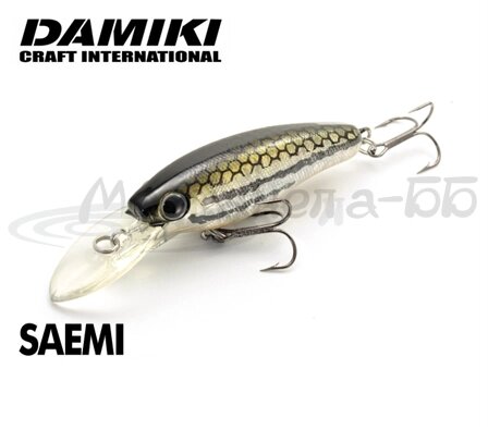 Воблер DAMIKI  модель SAEMI, 50мм, 4 гр., плавающий 097D от компании Megafish - фото 1