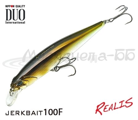 Воблер DUO  модель Realis Jerkbait 100SP, 100мм, 14.5 гр. ADA0497 от компании Megafish - фото 1