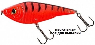 Воблер Fladen Warbird Predator Jerk 120S (12 см; 50 гр; 0.3-3 м) red/black от компании Megafish - фото 1