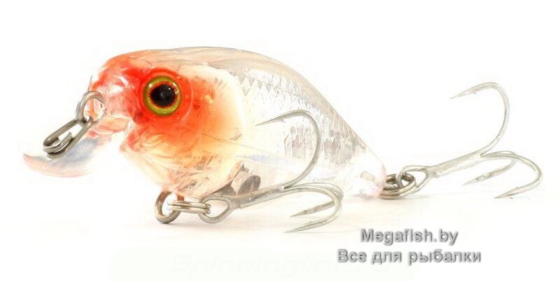 Воблер Jackall Chubby 38F (4 гр; 3.8 см; 0.5-1 м) clear salmon roe head от компании Megafish - фото 1