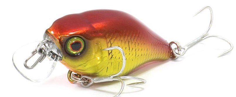 Воблер Jackall Chubby 38F (4 гр; 3.8 см; 0.5-1 м) hl red&gold от компании Megafish - фото 1