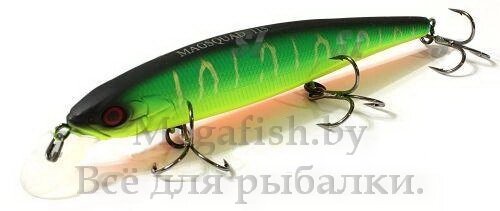 Воблер Jackall Mag Squad 128 SP (21гр,12.8см,1.5м) suspending цвет hl matt tiger от компании Megafish - фото 1