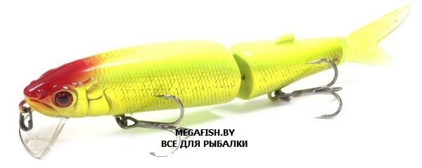 Воблер Jackall Magallon 113SP (13.7 гр; 11.3 см; 0.5-1 м) gold & chart от компании Megafish - фото 1