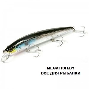 Воблер Jackall Rerange 110SP MR (15.9 гр; 11 см; 1.5-2 м) hl bora silver & black от компании Megafish - фото 1