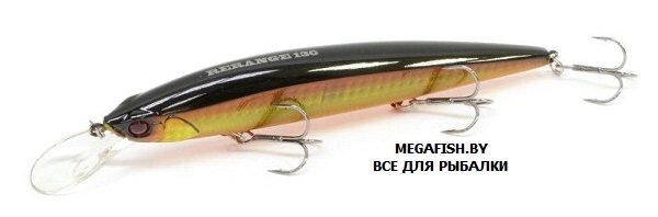 Воблер Jackall Rerange 130MR (13 см; 22.3 гр; 2 м) double clutch gold & black от компании Megafish - фото 1